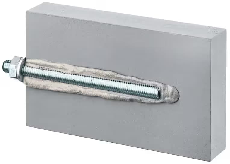 Хим анкер для установки козырька из стекла