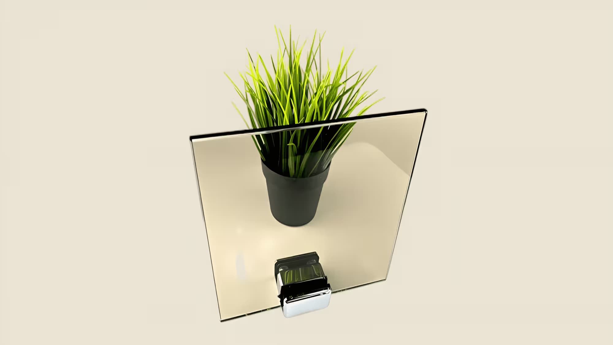 Цветное стекло (Бронзовое) стекло на заказ сочи