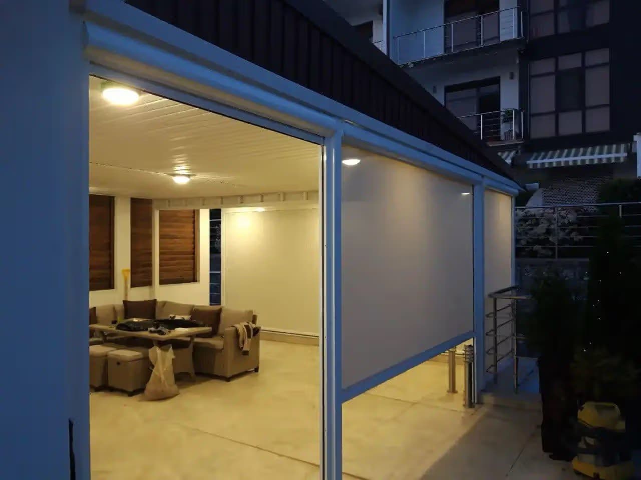 Вертикальная маркиза (НАВЕС) на заказ Сочи