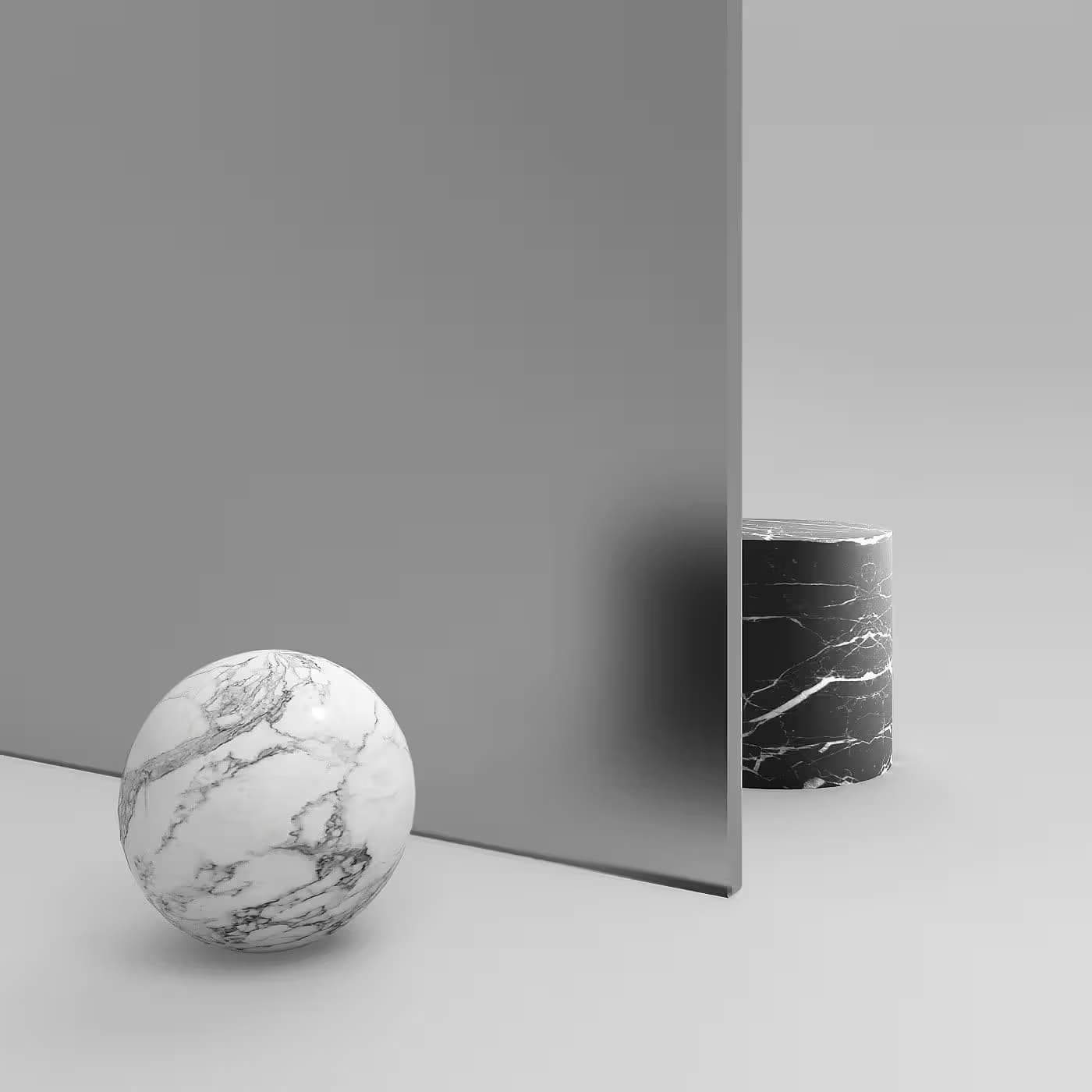 матовое графитовое стекло Satinato Grafite для интерьера