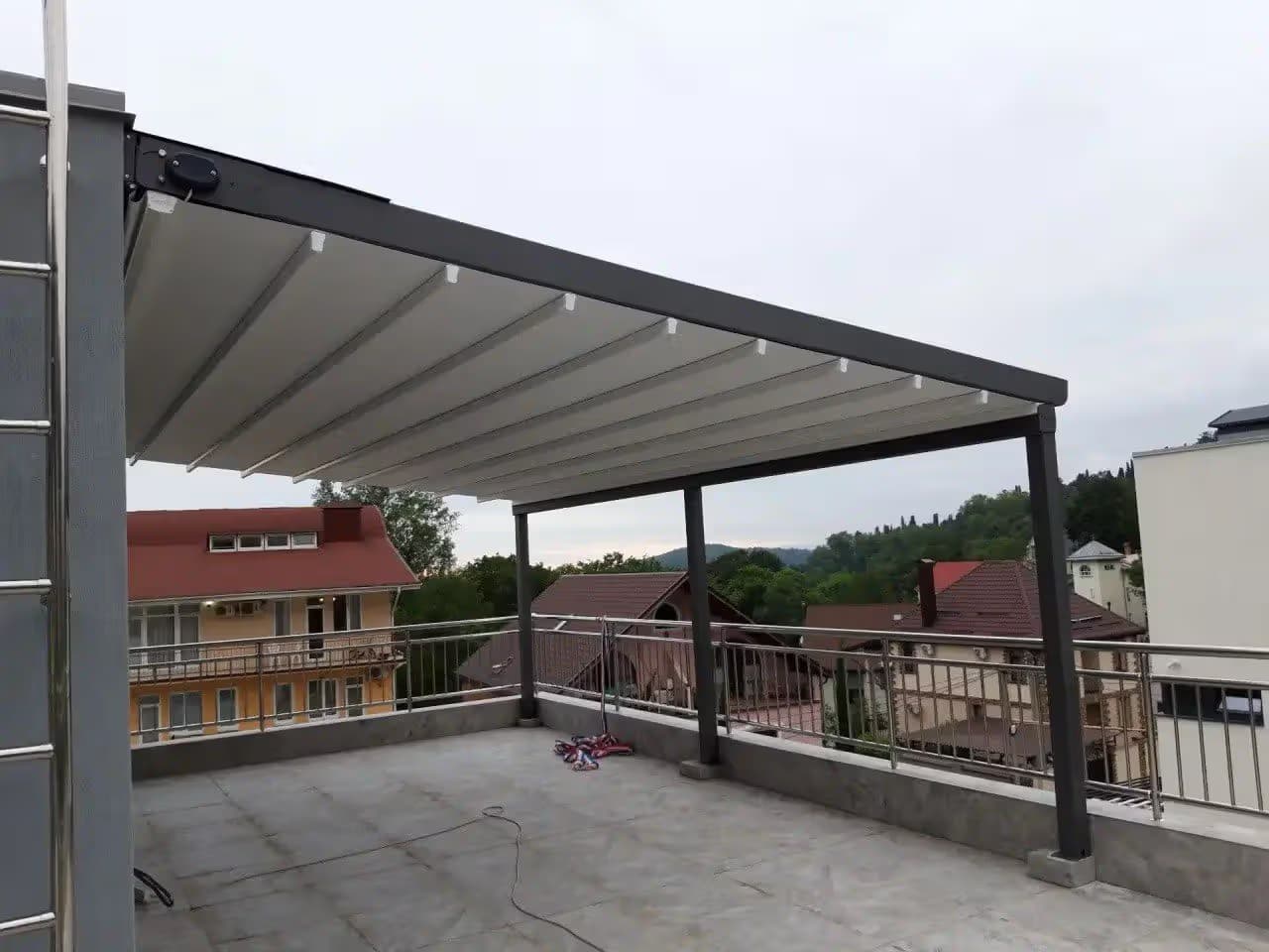 Тентовая пергола на заказ сочи