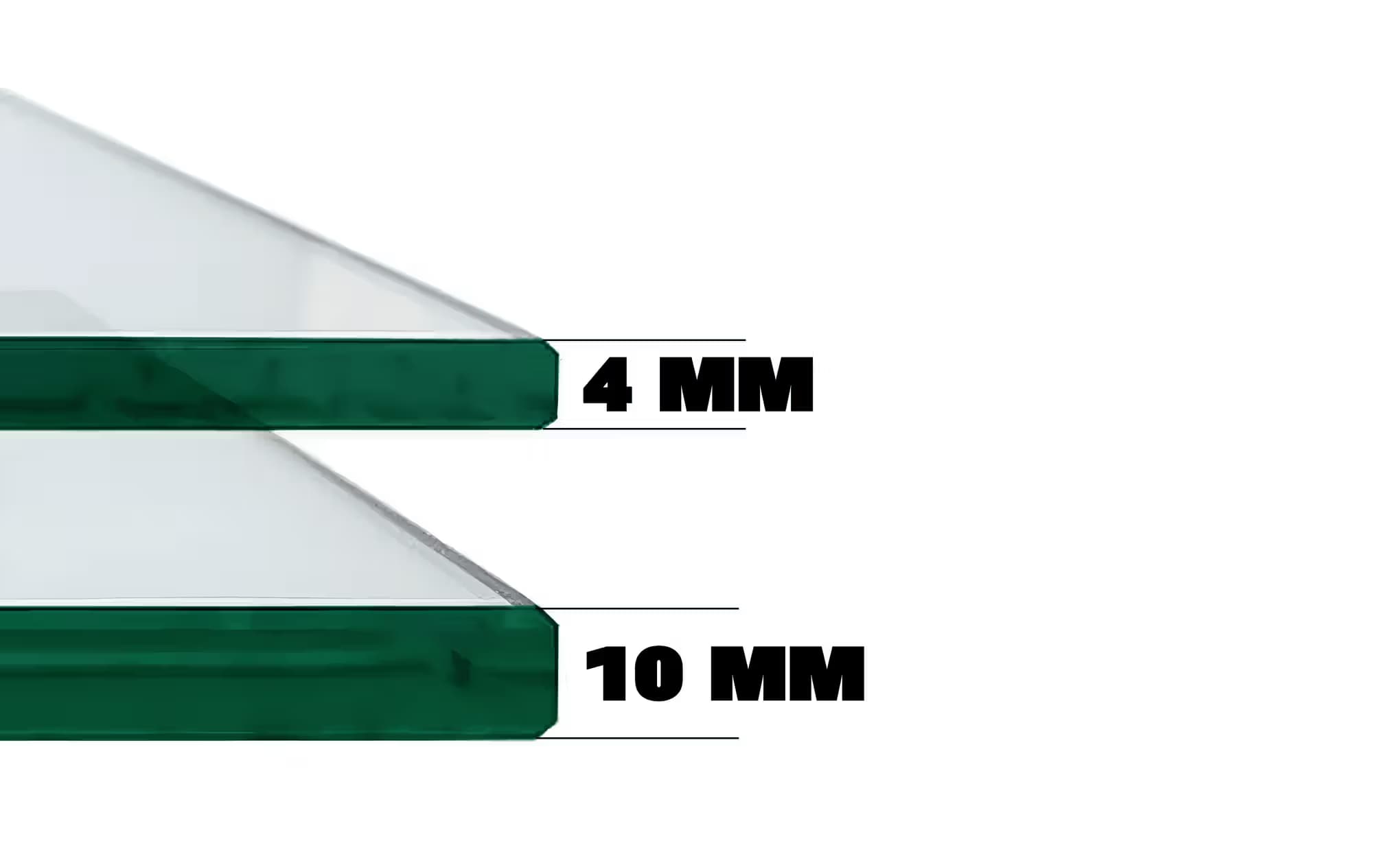 Какая толщина стекла используется в разных конструкциях