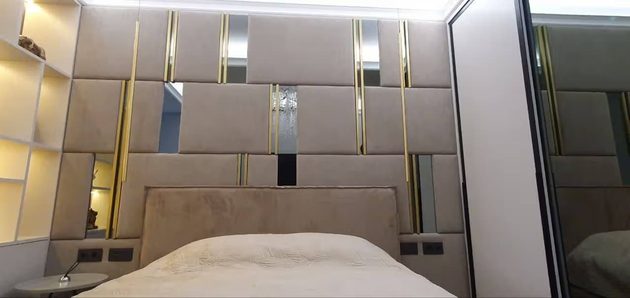 Зеркальная плитка 4 мм прямоугольной формы, Сочи — изготовление и монтаж под заказ