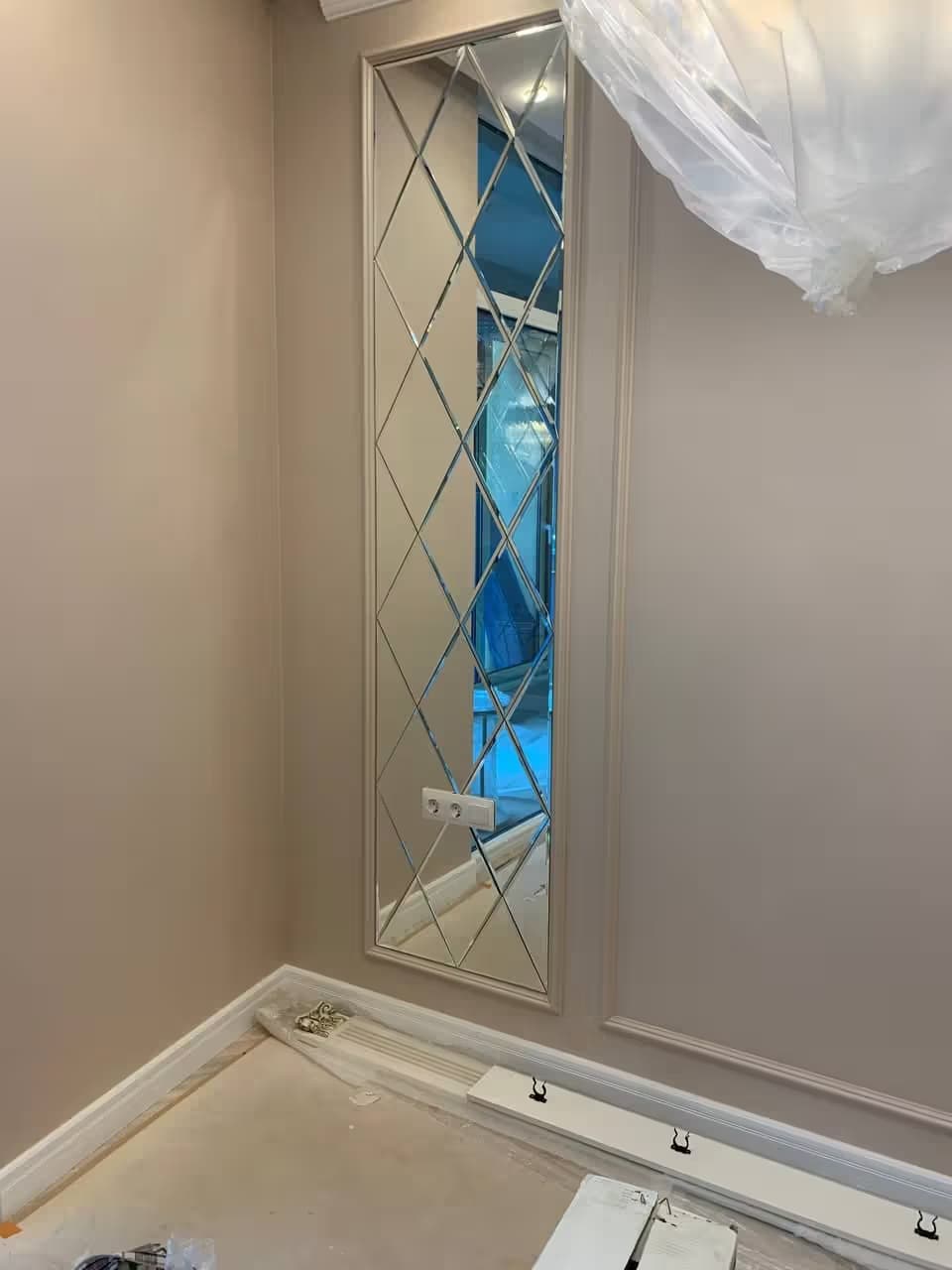 Зеркало 4 мм с фацетом, тип стекла серебро, купить в Сочи